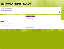 Tablet Screenshot of cendawanmelaka.blogspot.com