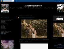 Tablet Screenshot of land-of-the-lost-movie-trailer.blogspot.com