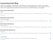 Tablet Screenshot of leonardusschool.blogspot.com
