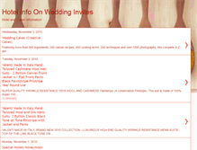 Tablet Screenshot of hotelinfoonweddinginvites.blogspot.com