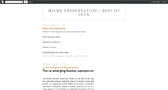 Desktop Screenshot of ibs-micro-presentation.blogspot.com