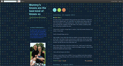 Desktop Screenshot of mummyskisses.blogspot.com