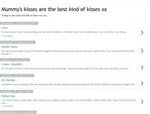 Tablet Screenshot of mummyskisses.blogspot.com