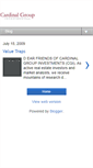 Mobile Screenshot of cardinalgroupinvestments.blogspot.com