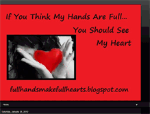 Tablet Screenshot of fullhandsmakefullhearts.blogspot.com