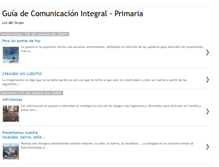 Tablet Screenshot of guiacomunicacionprimaria.blogspot.com