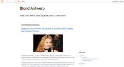 Desktop Screenshot of blond-antwerp.blogspot.com