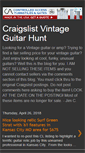 Mobile Screenshot of craigslistvintageguitarhunt.blogspot.com