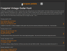 Tablet Screenshot of craigslistvintageguitarhunt.blogspot.com