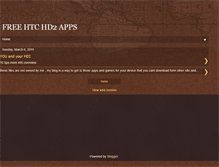 Tablet Screenshot of htchd2app.blogspot.com