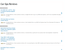 Tablet Screenshot of car-gpsreviews.blogspot.com