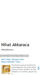 Mobile Screenshot of nihatakkaraca.blogspot.com