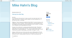 Desktop Screenshot of mikehahn.blogspot.com