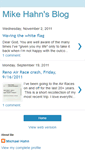 Mobile Screenshot of mikehahn.blogspot.com