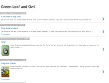 Tablet Screenshot of greenleafandowl.blogspot.com