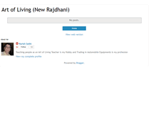 Tablet Screenshot of aol-newrajdhani.blogspot.com