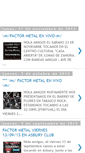 Mobile Screenshot of factormetal.blogspot.com