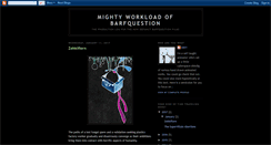 Desktop Screenshot of barfquestion.blogspot.com