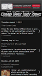 Mobile Screenshot of cheapheatindynewz.blogspot.com