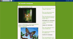 Desktop Screenshot of jugandoconmariposas.blogspot.com