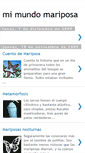 Mobile Screenshot of jugandoconmariposas.blogspot.com