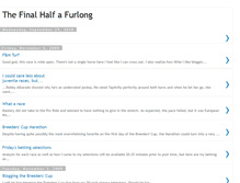 Tablet Screenshot of finalhalfafurlong.blogspot.com