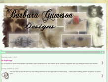 Tablet Screenshot of barbaragumesondesigns.blogspot.com