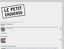 Tablet Screenshot of chouchoupetit.blogspot.com