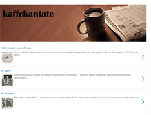 Tablet Screenshot of kaffekantate.blogspot.com