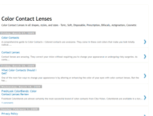 Tablet Screenshot of coolcolorcontacts.blogspot.com