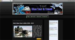 Desktop Screenshot of bluetourtravel.blogspot.com