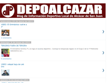 Tablet Screenshot of depoalcazar.blogspot.com