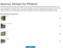 Tablet Screenshot of mayamayaforsale.blogspot.com
