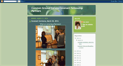 Desktop Screenshot of cgccovenantfellowshippartners.blogspot.com