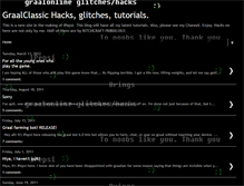 Tablet Screenshot of ihackxgraalonlineclassic.blogspot.com