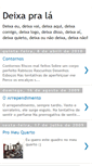 Mobile Screenshot of deixavai.blogspot.com