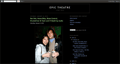 Desktop Screenshot of epictheatre.blogspot.com