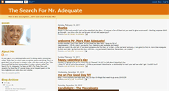 Desktop Screenshot of mradequate.blogspot.com