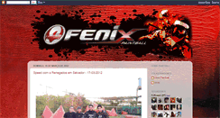 Desktop Screenshot of fenixpaintball.blogspot.com