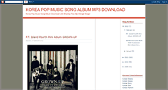 Desktop Screenshot of koreakpop.blogspot.com