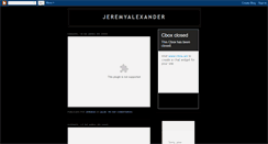 Desktop Screenshot of jeremyalexander-jeremias.blogspot.com