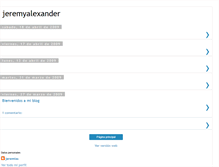 Tablet Screenshot of jeremyalexander-jeremias.blogspot.com