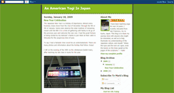 Desktop Screenshot of japanyogi.blogspot.com