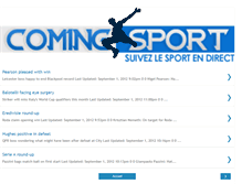 Tablet Screenshot of comingsport.blogspot.com