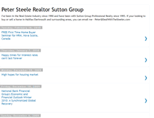 Tablet Screenshot of juliesteelerealtor.blogspot.com