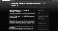 Desktop Screenshot of cosmovisionindigenacr.blogspot.com