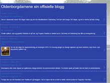 Tablet Screenshot of oldenborgdamer.blogspot.com