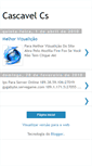 Mobile Screenshot of cascavel-cs.blogspot.com