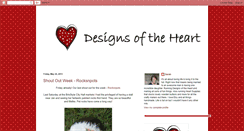 Desktop Screenshot of designsoftheheart.blogspot.com