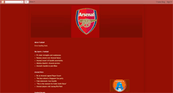 Desktop Screenshot of latest-arsenal.blogspot.com